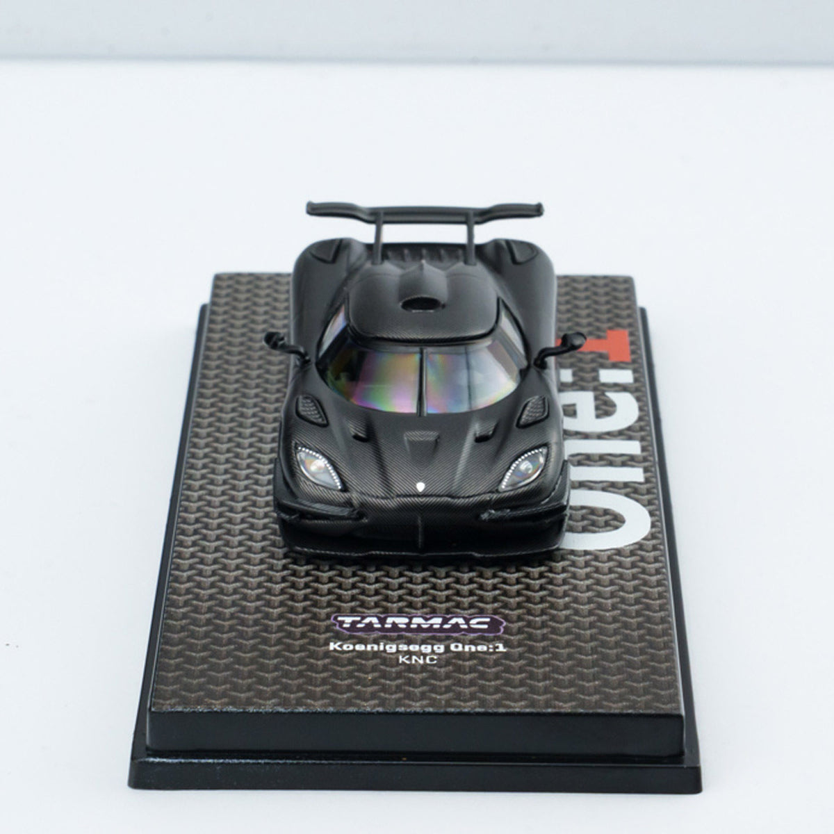 TW 1:64 Coniseger One 1 KNC Full Carbon Black Coniseger Alloy Car Model