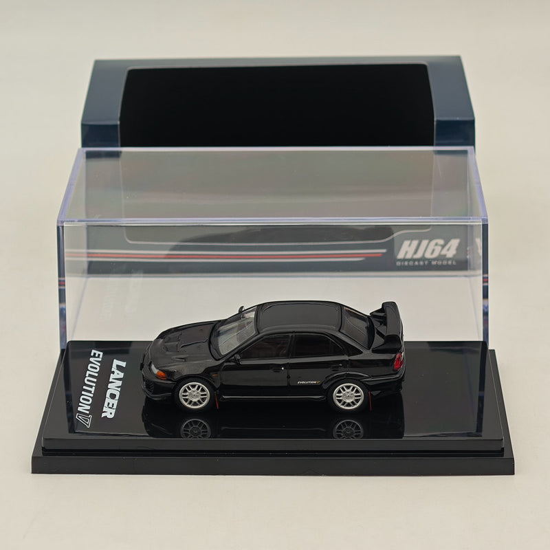 Hobby Japan 1/64 Mitsubishi Lancer GSR Evolution V (CP9A)1998 HJ642032ABK Black