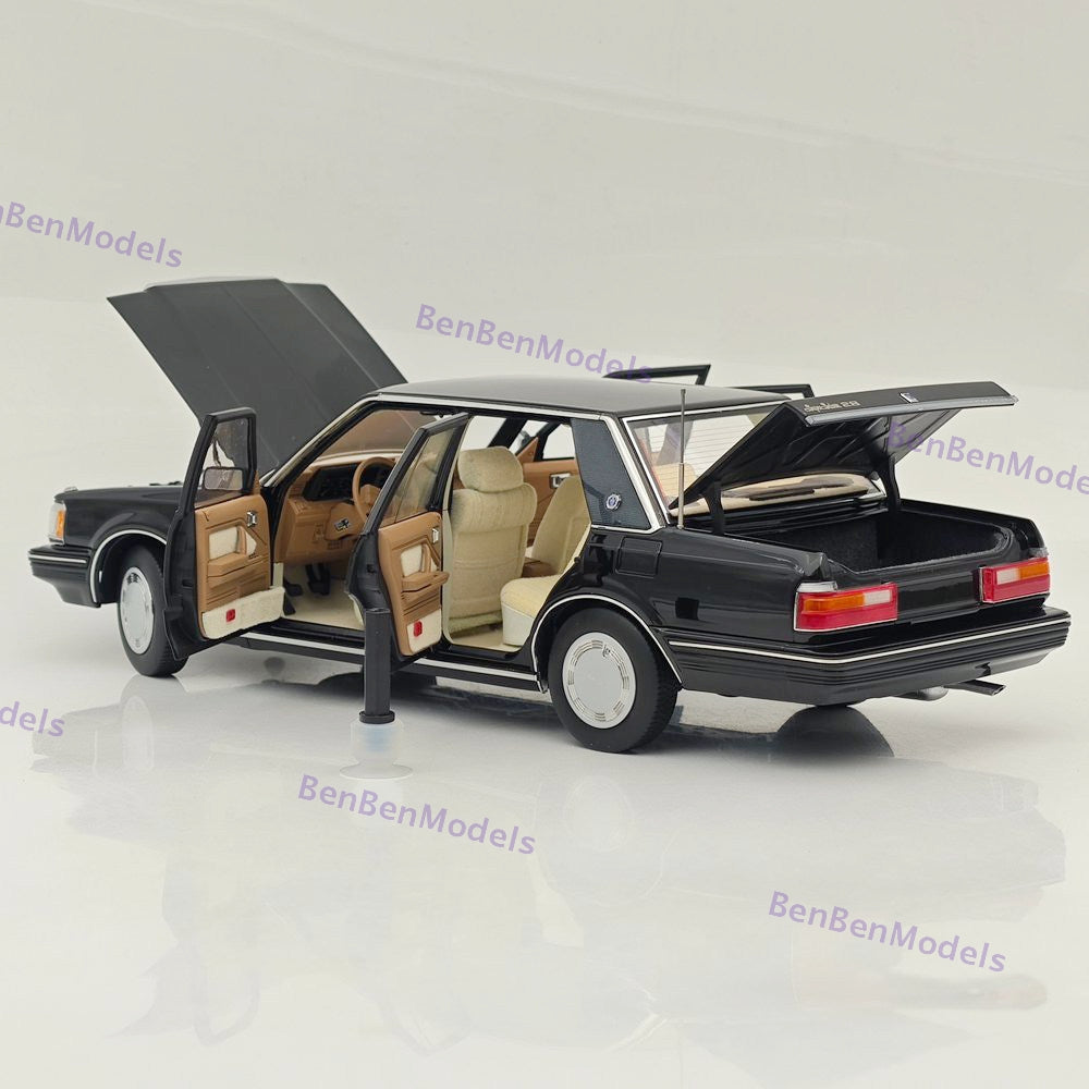 1/18 Toyota Crown Seventh Generation MS122 Black / Mi Interior Diecast Model