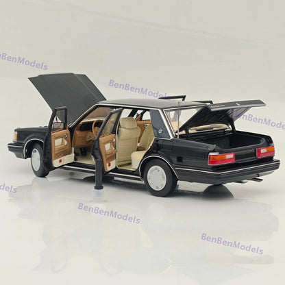 1/18 Toyota Crown Seventh Generation MS122 Black / Mi Interior Diecast Model