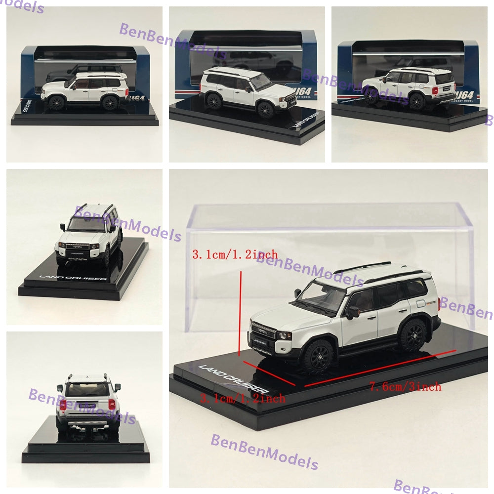 Hobby Japan Toyota Land Cruiser 250 (LHD) 1st Edition Diecast Model Car 1/64