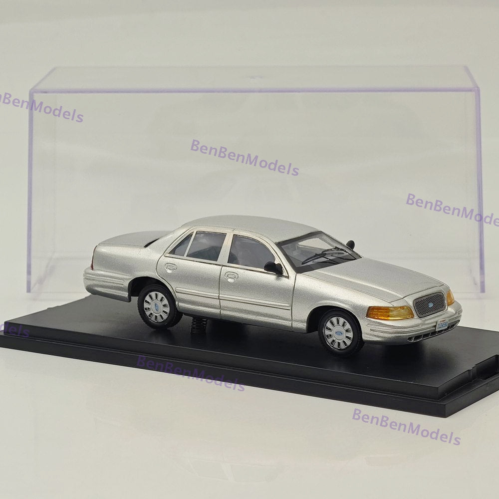 1/43 Superior Ford Crown Victo ia Silver Resin Model Car Limited Edition Used
