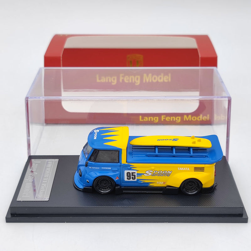 LF 1:64 VW RWB T1 Pickup Diecast Toys Car Models Miniature Vehicle Hobby Collectible Gifts