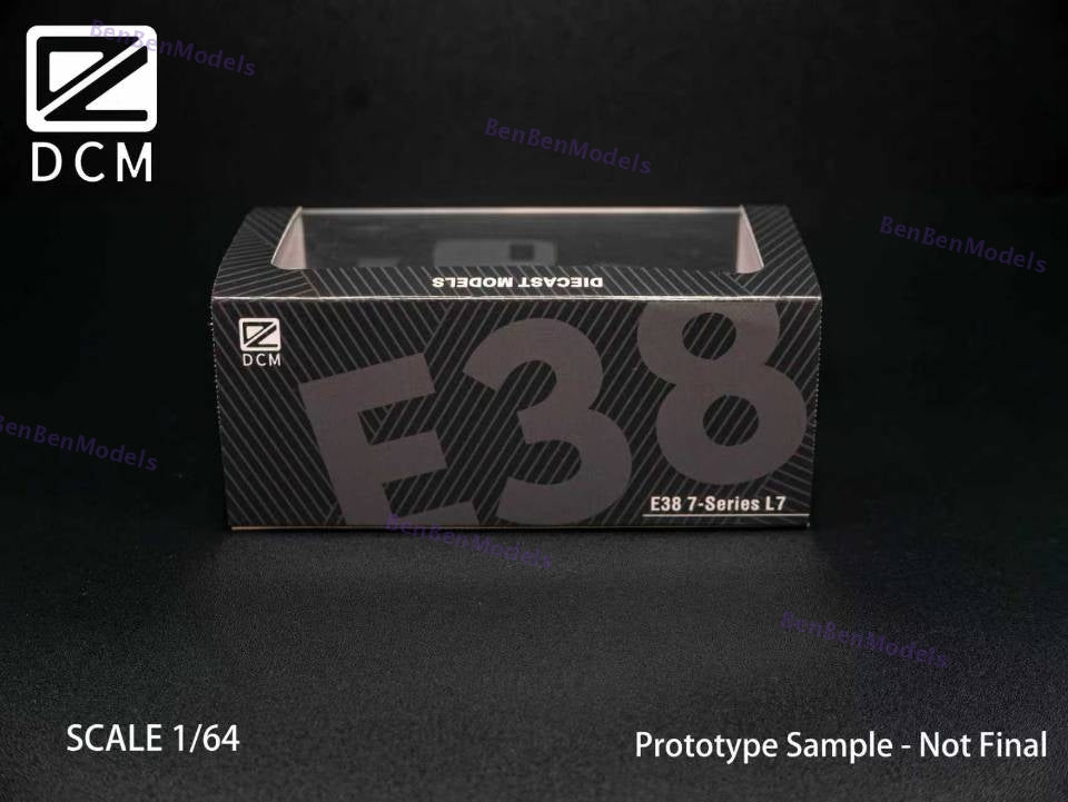 Pre-sale 1:64 DCM BMW Low Rider E32 7-Series / E34 5-Series / E38 7-Series L7