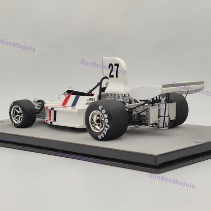 1/18 Tecnomodel March Ford 731 1973 USA GP #27 James Hunt TM18-289D Resin Model