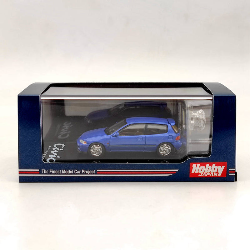 Hobby Japan 1:64 Honda Civic EG6 SiR Ⅱ With Engine Display Model Car HJ641017GBL