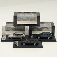 Mortal 1:64 BMW E34 M5 ALPINA B10 TOURING Wagon Openable Hood Diecast Toys Car Models Hobby Collection Gifts