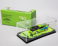 Modèle Transcend 1/64 Mitsubishi Eclipse Fast and Furious Diecast Car Limited 999pcs Collection Auto Toys Gift 