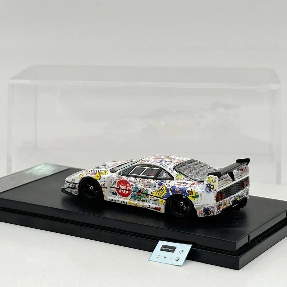 Ghost Player 1/64 F40 LBWK Graffiti Livery Racing Sports Model Diecast Model Car Limited Collection