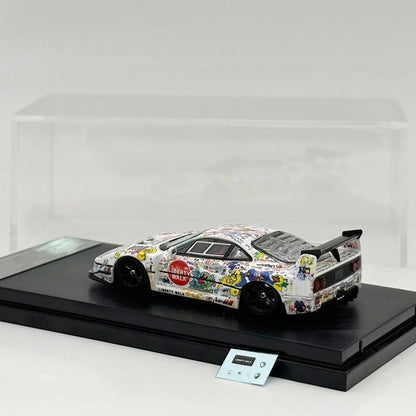 Ghost Player 1/64 F40 LBWK Graffiti Livery Racing Sports Model Diecast Model Car Limited Collection