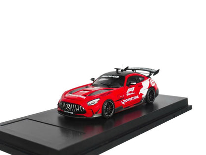 Pre-Sale MJ 1/64 Benz AMG GT Black Series F1 Safety Car Models Diecast Carbon Fiber Body Toys Collectible