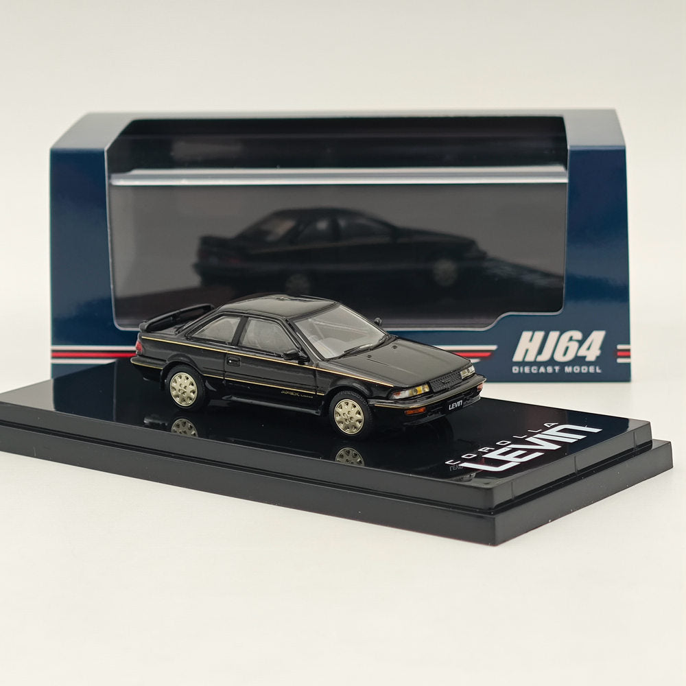 1/64 Hobby Japan Toyota COROLLA LEVIN GT APEX Limited AE92 Black Metallic Car Models In Stock - US