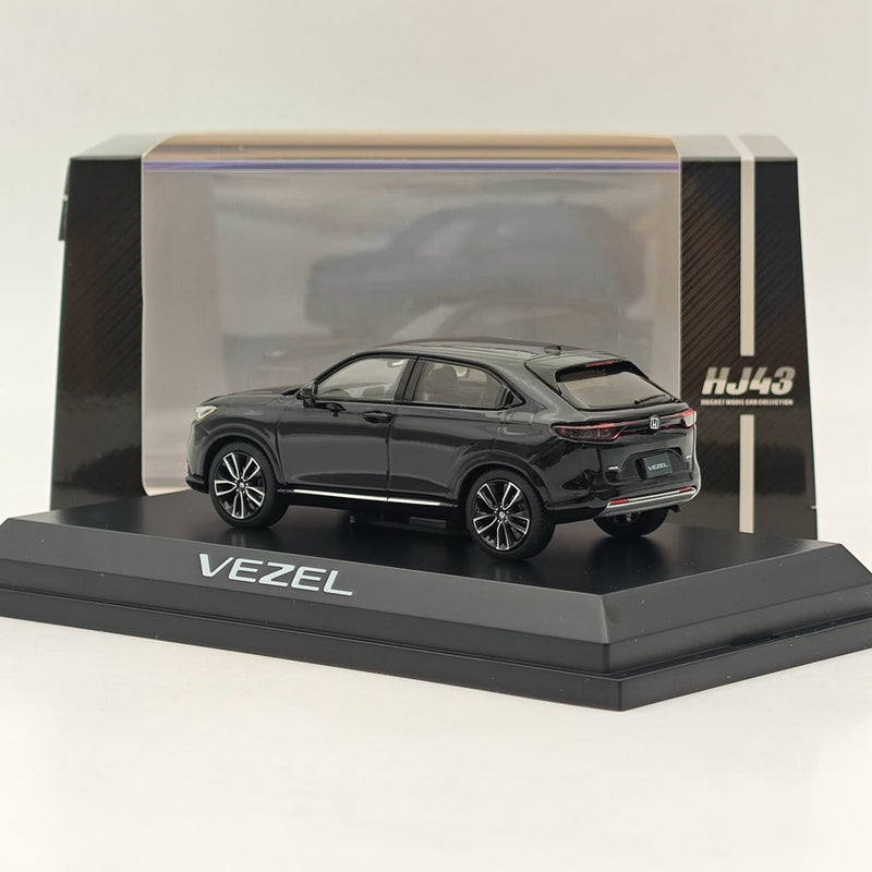 Hobby Japan 1/43 Honda VEZEL Crystal Black Pearl  HJ431002BK Diecast Model Car