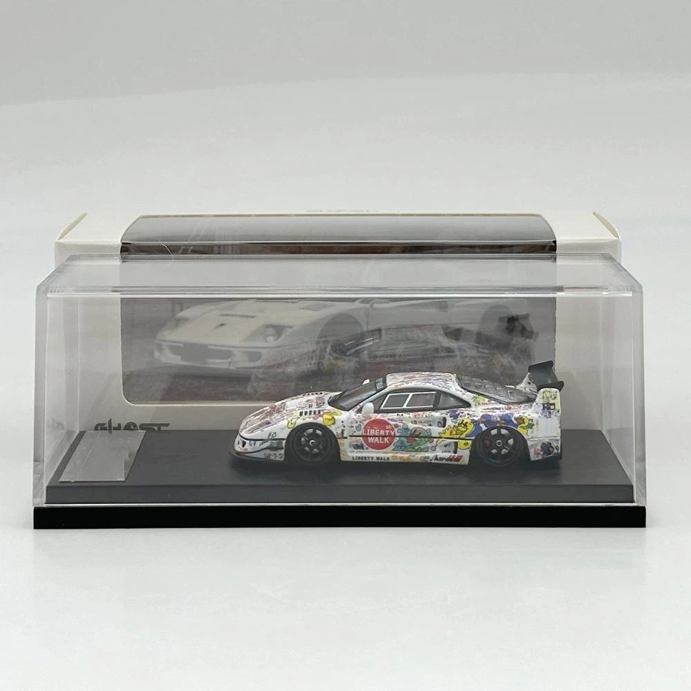 Ghost Player 1/64 F40 LBWK Graffiti Livery Racing Sports Model Diecast Model Car Limited Collection