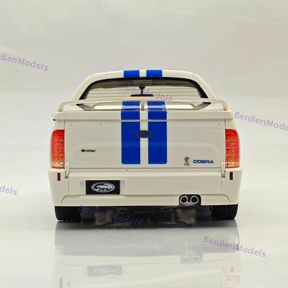 1:18 Ford BF GT Cobra UTE White Cobra High Performance Pickup Model Limited