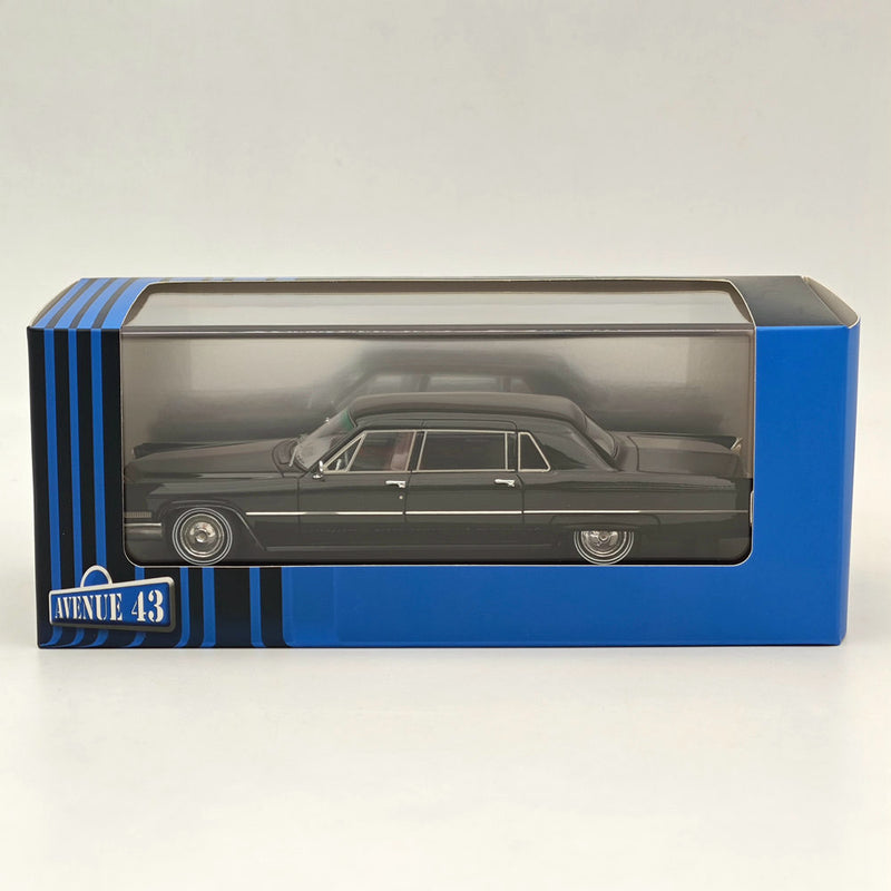 1/43 AutoCult Avenue 43 Cadillac Fleetwood Seventy-Five Black Model Car Limited