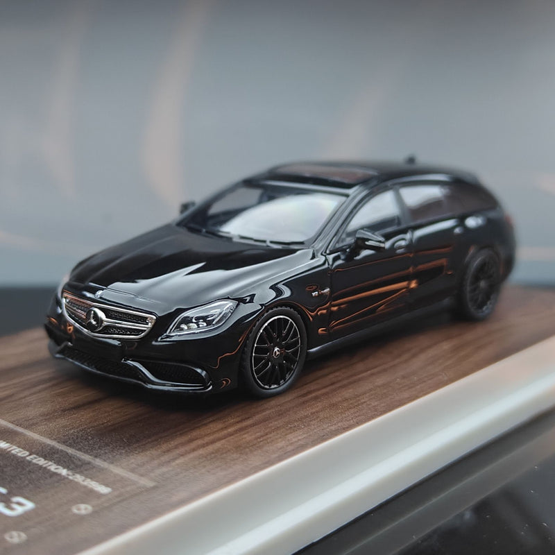 MJ 1:64 MERCEDES-BENZ CLS63 AMG Shooting Brake/Devil's Eye/Suit thug Bridge Car/Station Wagon Diecast Toys Car Models Collection Gifts Limited Edition