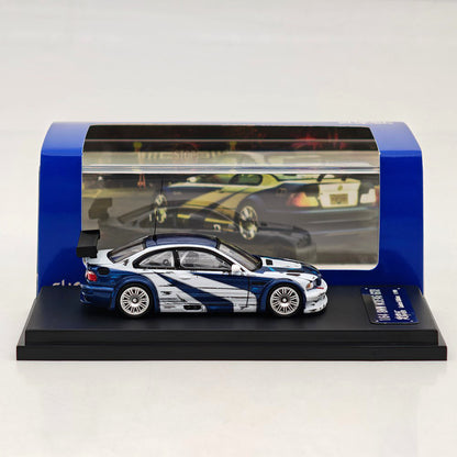 Ghost Player 1:64 E46 M3 GTR NFS Openable Hood & Trunk Diecast Model Car Limited Collection