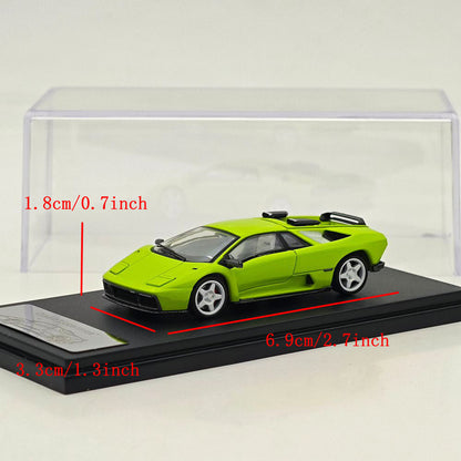Rhino Model RM 1:64 Diablo Eccentrica Green/Silvery with detachable tailgate Diecast Model Car Collectible