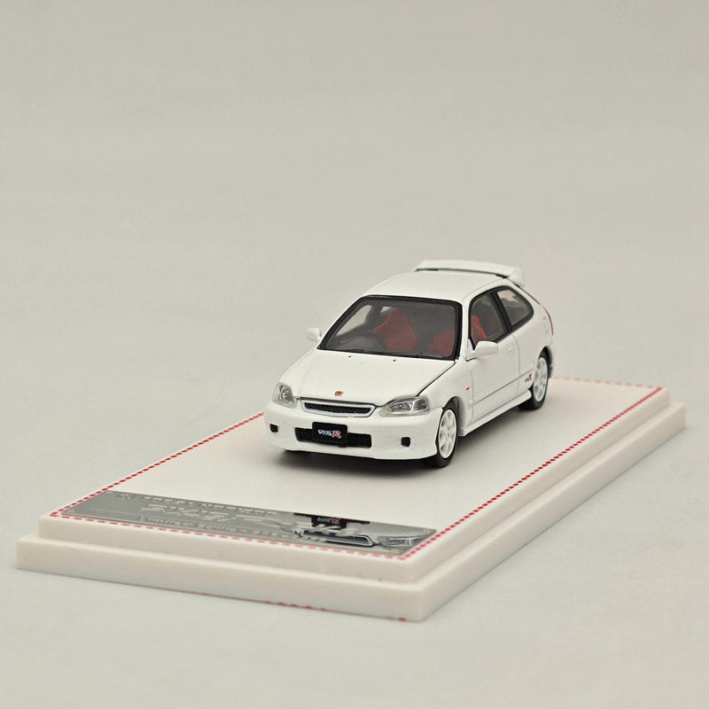 1/64 FH Honda Civic Type R EK9 White Diecast Models Car Limited Collection