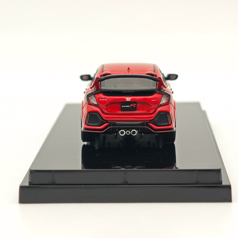 1/64 Hobby Japan Honda CIVIC TYPE R (FK8) 2017 with Engine Display Model Diecast