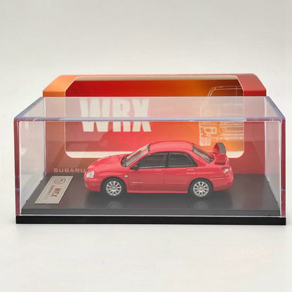 1:64 Subaru Impreza WRX STI 2006 Diecast Toys Car Models Miniature Vehicle Hobby Collectible Gifts