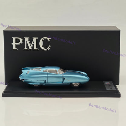 PMC 1/43 BAT 7 1954 Bat Concept Car Blue Resin Car Limited Edittion