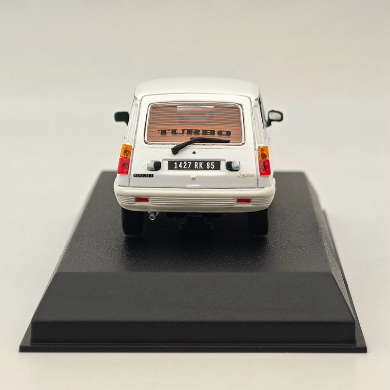 1/43 Norev Norev Renault 5 Lauréate Turbo 1985 Diecast Model Cars Limited White