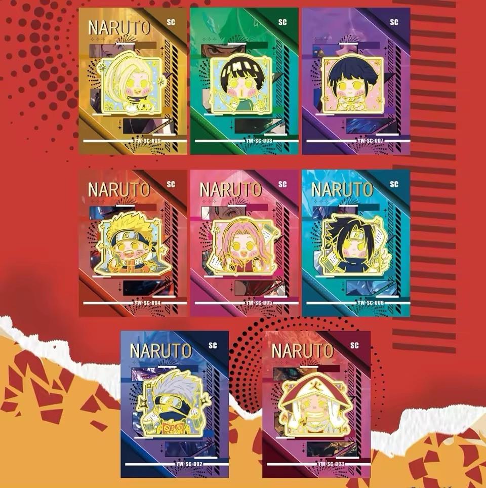 Naruto Doujin Trading Cards CCG 13 Pack Booster Box Moji 2025 New