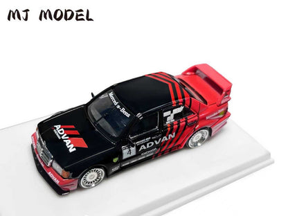 MJ 1:64 190E Classic Alloy Diecast Toys Car Model Collectible Gift