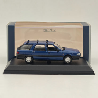 Modèle réduit de voiture moulé sous pression Norev Renault 21 Nevada 2018, collection limitée, bleu, 1/43