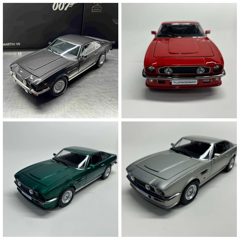 Xiaoguang 1/18 V8 Vantage 007 Movie Edition Metal Diecast Model Car Limited Collection Gifts Display