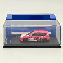 Street Weapon SW 1:64 EG6 Hatchback Sports Model Pink JDM Classic Diecast Metal Car Limited Edition