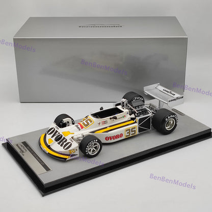 1/18 Tecnomodel Mythos March 761 OVORO #35 1976 Swedish GP Arturo Merzario Resin