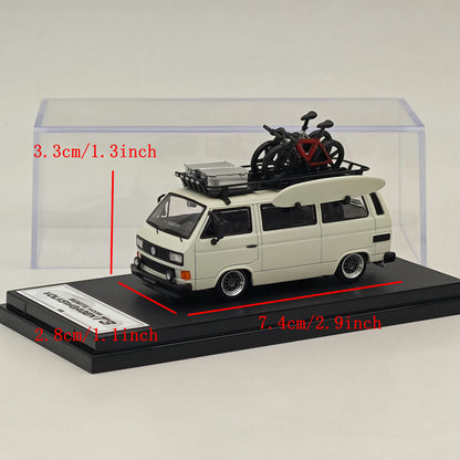 Mortal 1:64 Volkswagen VW T3 Van Collection Diecast Toys Car Models Miniature Hobby Gifts
