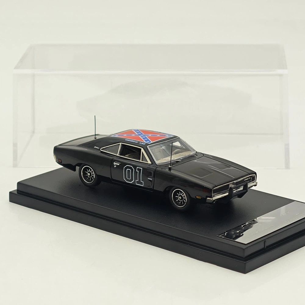 Mini Forge 1:64 1969 Charger RT style General Lee / with 1600 HP Twin-Turbo LS Diecast Motor Limited Edition Diecast Model Car