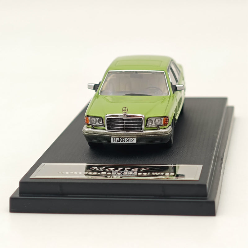 Master 1:64 Mercedes-Benz S560sel W126 Diecast Toys Car Models Miniature Hobby Collection Gifts