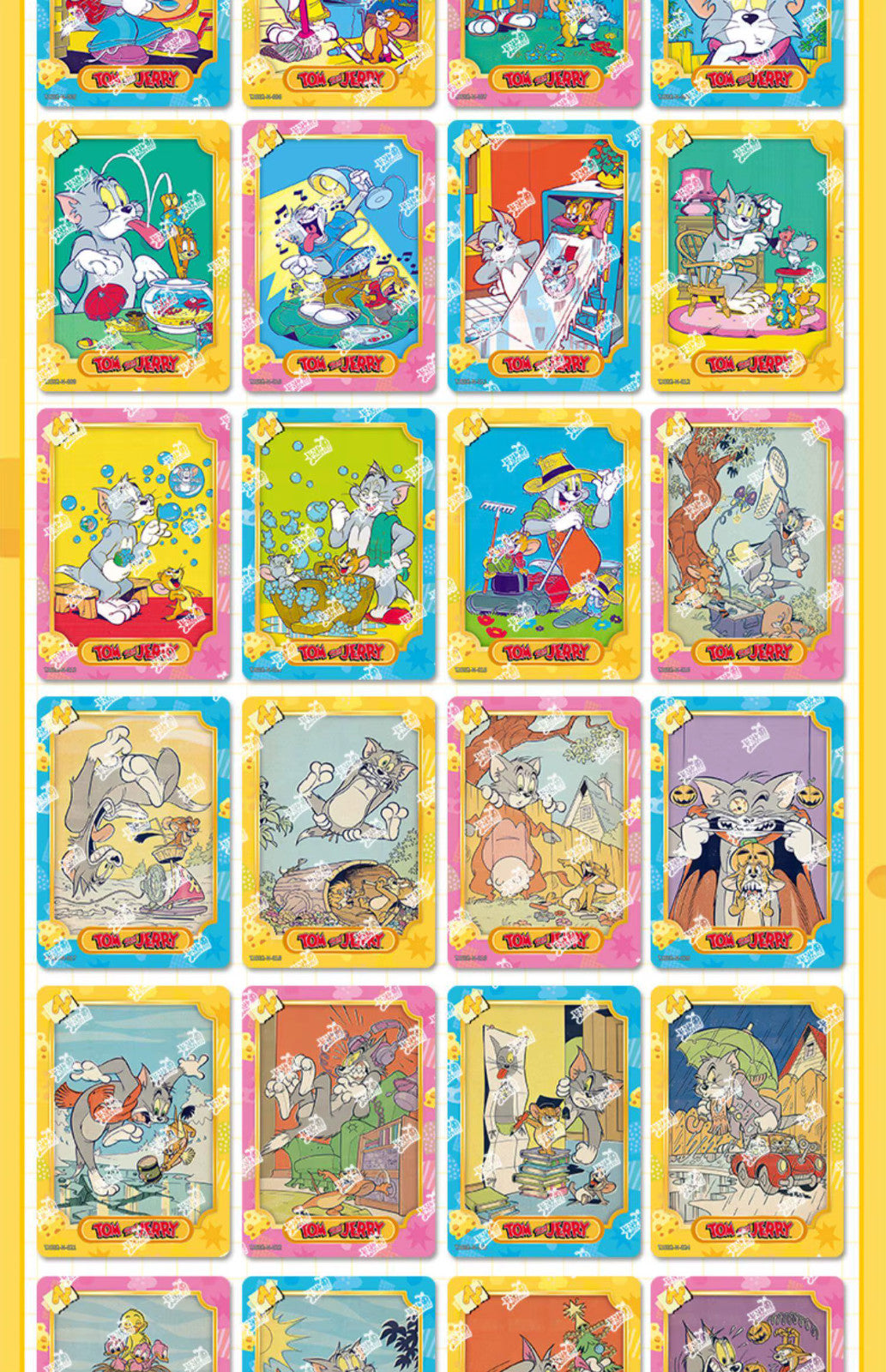 Kayou Tom and Jerry OFFICIAL 30 Pack Trading Card Booster Box Anime TCG Vol 2