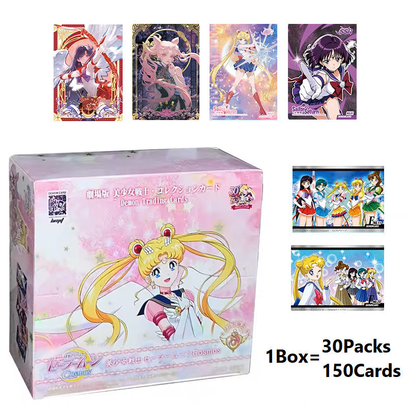 Sailor Moon Cosmos 2 Collection 150 Trading Card Booster Box Anime TCG NEW 2025