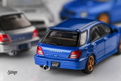 Furuya 1:64 SUBRARU Impreza WRX STi GD/GG Diecast Toys Car Collection Gifts Limited Edition