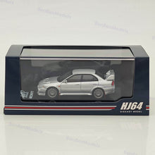 Hobby Japan 1/64 Mitsubishi Lancer GSR Evolution V (CP9A)1999 Silver HJ642033AS