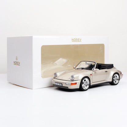 Norev 1:18 911 Speedster WTL 964 Carrera S Targa Alloy Car Model Limited Collectible
