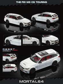 Mortal 1:64 BMW F81 M3 CS Touring Performance Coupe Limited Collection Model Diecast Car Toys Gift New