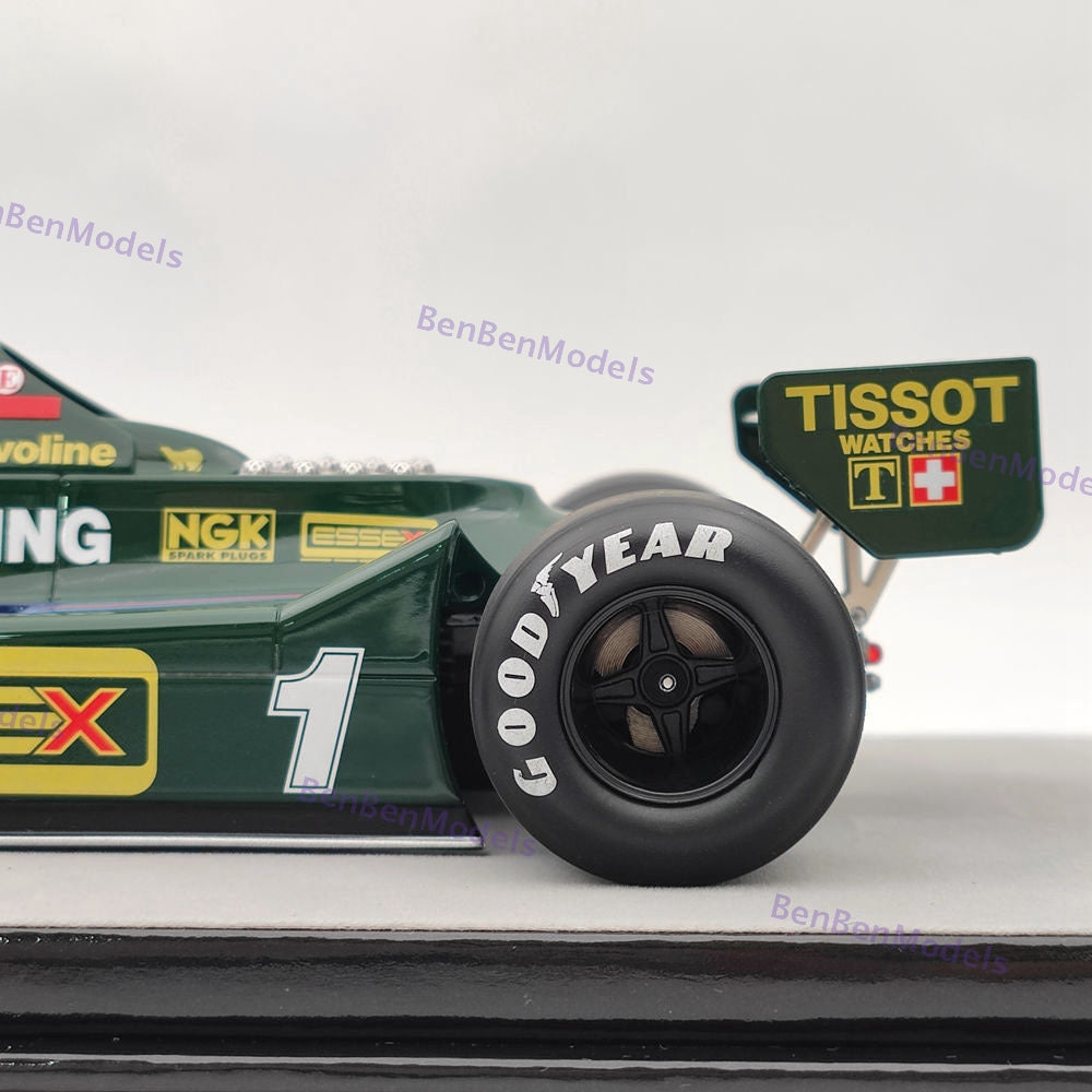 1/18 Tecnomodel Lotus 79 1979 1st Test Paul Ricard Nigel Mansell Mythos Series