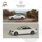 Glory Model 1:64 Mercedes Benz S500L W222 10th Alloy Diecast Car Model Open Hood Gifts