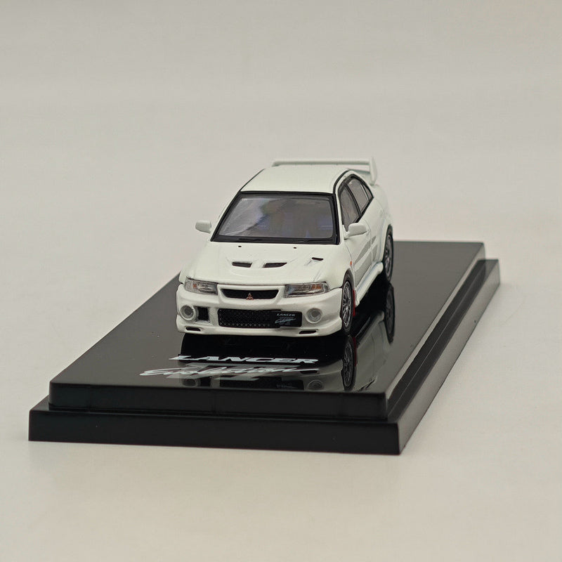 Hobby Japan 1/64 Mitsubishi Lancer GSR Evolution VI (CP9A)1999 HJ642033AW White