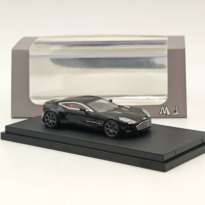 MJ 1/64 Aston Martin ONE77 Alliage Moulé Sous Pression Jouets Modèles De Voiture Miniature Hobby Collection Cadeaux Limitée 999