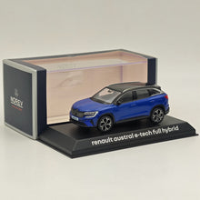 Modèle réduit de voiture moulé sous pression Renault Austral E-tech Full Hybrid 1/43 Norev, collection bleue