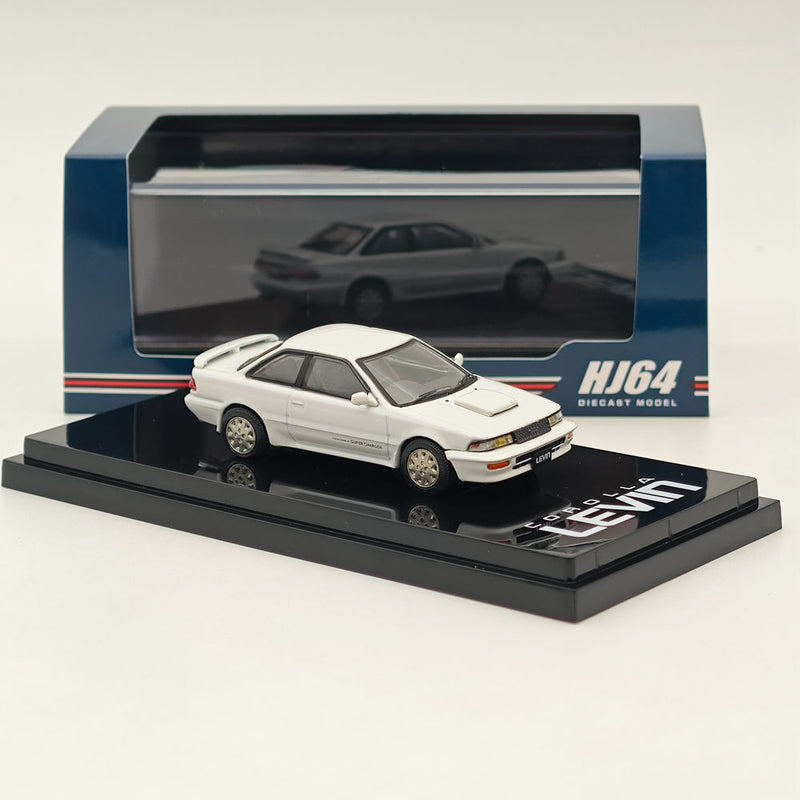 Hobby Japan 1/64 Toyota COROLLA LEVIN GT-Z AE92 Super White II HJ643059ZW Diecast Model Car Limited Collection