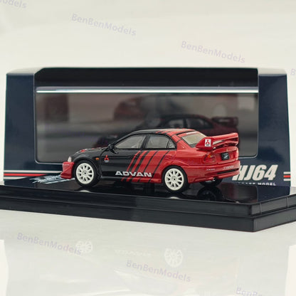 1/64 Hobby Japan Mitsubishi Lancer RS Evolution VI (CP9A) 2000  Diecast Model
